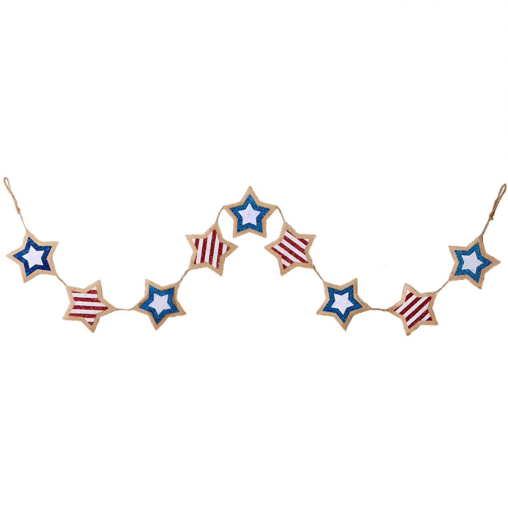 DII® 5.9ft. Patriotic Garland